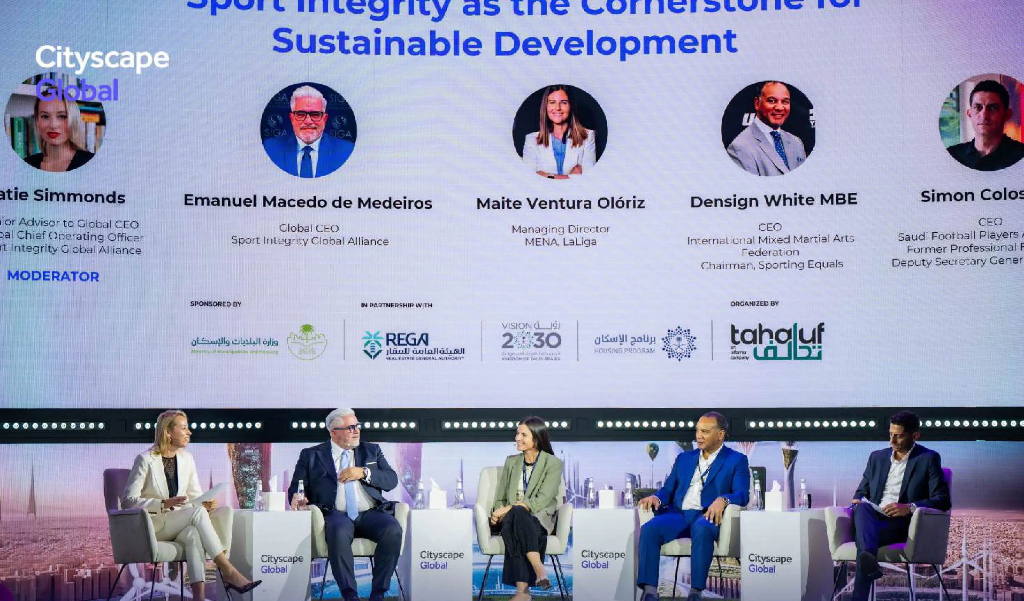 Emanuel Macedo De Medeiros, Maite Ventura Oloriz, Densign White MBE, Simon Colosimo